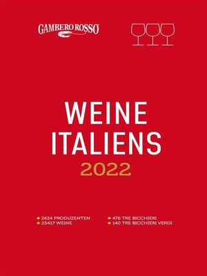cover image of Weine Italiens 2022